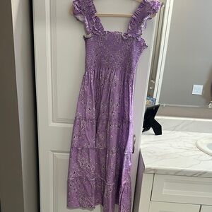 Hill House Purple Maxi Dress